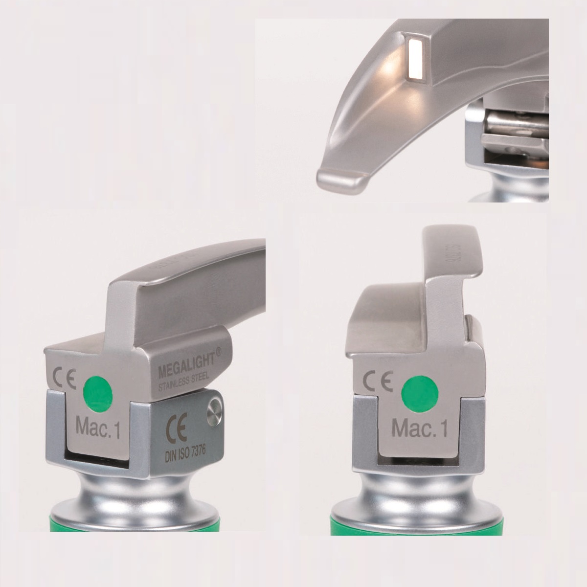 Standardne megalight lopatice za optični laringoskop – Macintosh